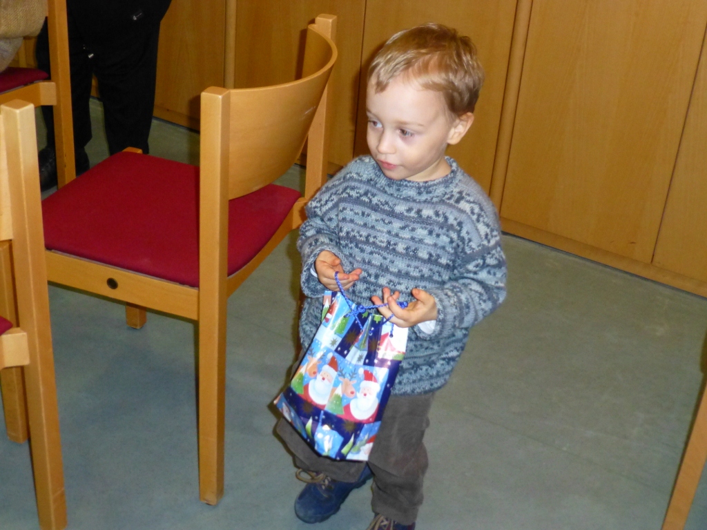 21.12.2012: Weihnachtsfeier bei den Kindern